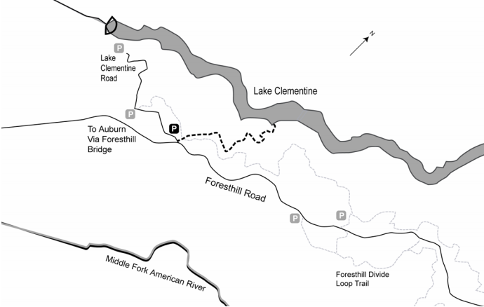 Lake Clementine Access Trail