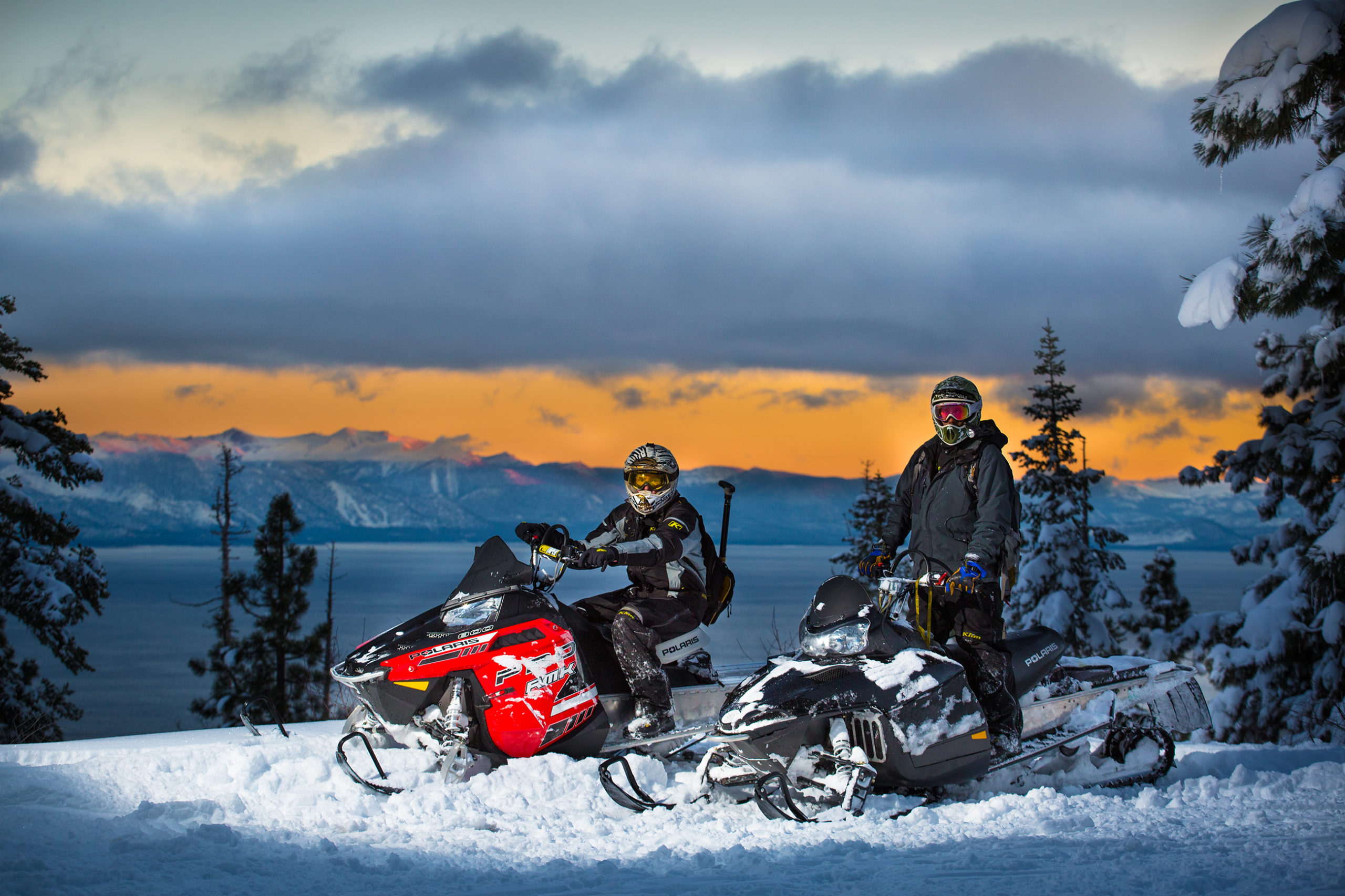 Lake Tahoe Snowmobile Tours