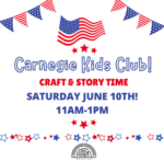 Carnegie Kids’ Club Craft & Story Time