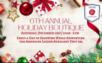 6th Annual Holiday Boutique