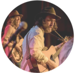 On Stage with Brotherly Mud