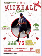 2nd Annual Kickball Match: City of Auburn VS Auburn Chamber of Commerce