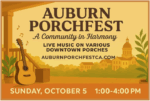 Auburn Porchfest: Live Music on Neighborhood Porches