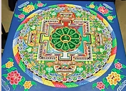 Sacred Arts Of Tibet Tour In Auburn-Sand Mandala
