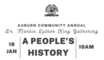 Auburn Community Martin Luther King Jr. Celebration