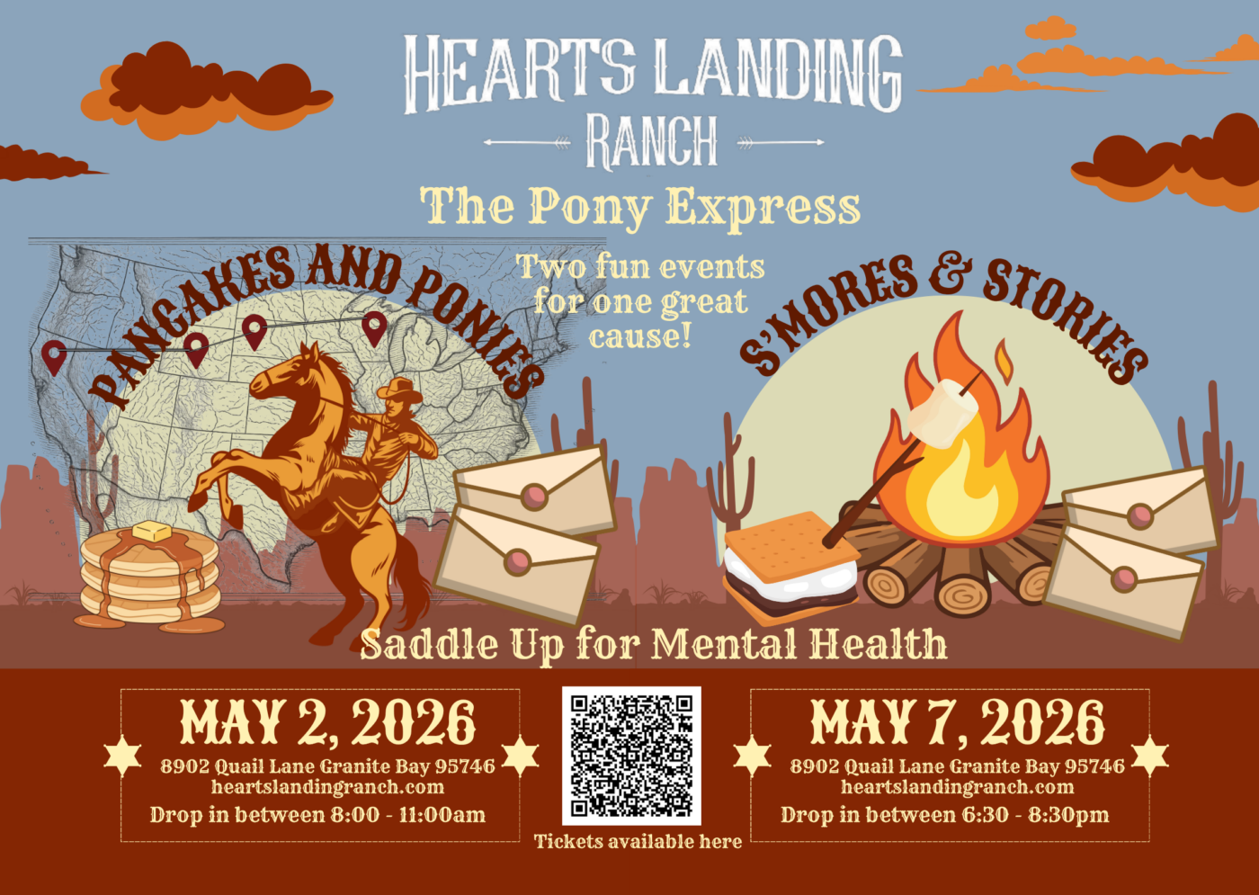 S’mores And Stories at Hearts Landing Ranch