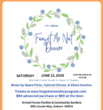 Annual Forget Me Not Dinner