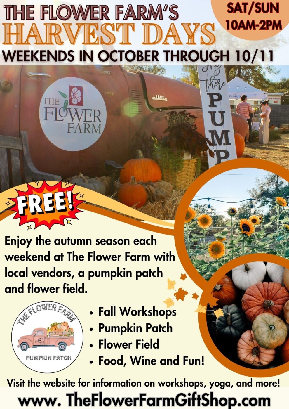 Harvest Days at The Flower Farm