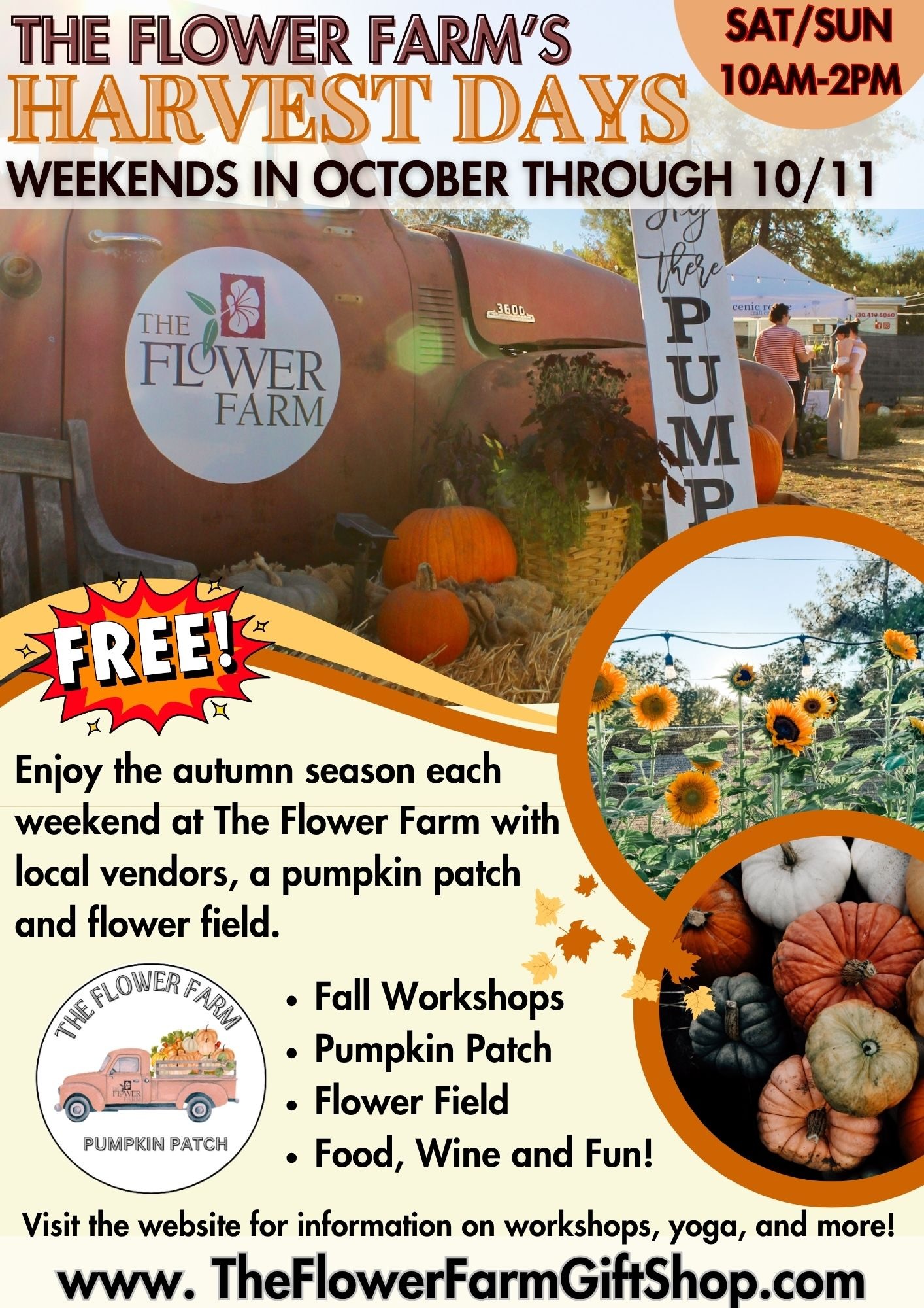 Harvest Days at The Flower Farm