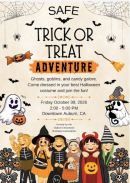Downtown Auburn Safe Trick Or Treat